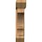 Ekena Millwork Balboa Slat Smooth Bracket w/ Offset Brace, Western Red Cedar, 7 1/2"W x 34"D x 34"H BKT0806X34X34BOA06SWR - alternate 3